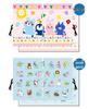 Magnetic Double Layer Dinosaur Sunshade: Child's Car Window Curtain for Sun Protection and Privacy
