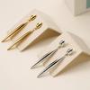 18K Gold Plated Stainless Steel Long Teardrop Water Drop Stud Earrings Handmade Dangle Earrings for Women Party Earrings E251782