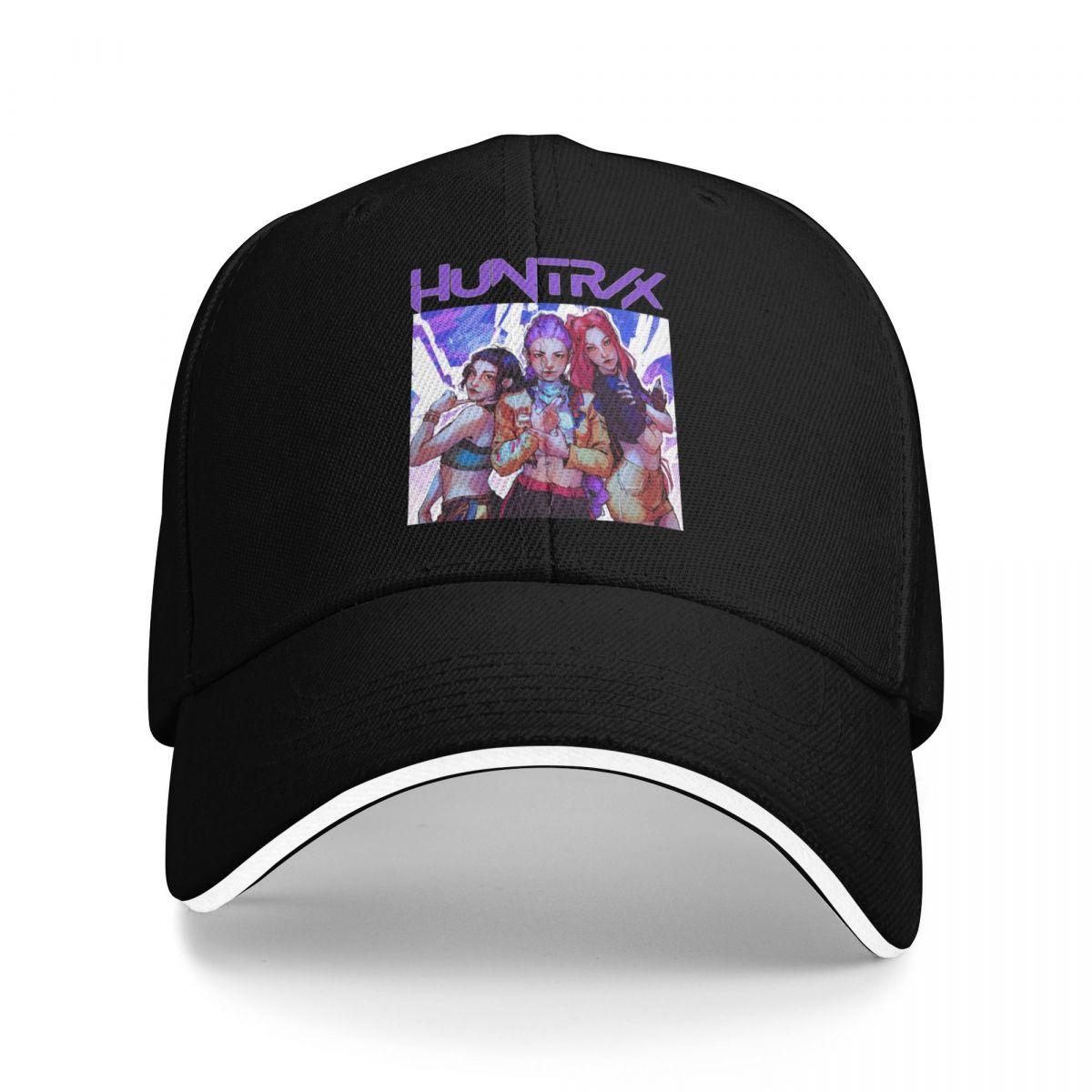 

Baseball Caps Trendy Huntrix Kpop Demon Hunters Graphic Sport Female Male Summer Caps One Size