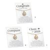 Stylish Compass Pendant Necklace In Gold Silver Rose Gold Adjustable Chain Length