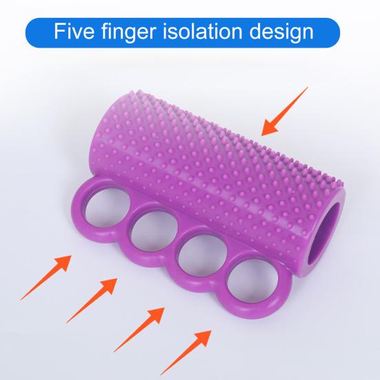 Silicone Squeeze Finger Exerciser 4 Finger Exerciser Ergonomic Hand Massage Grip Strength Trainer Arthritis Hand Therapy Rehabilitation Gripper
