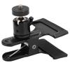 Tripod Camera Clip Clamp Holder with 360 degrees  Rotatable Ballhead Clamp for Motion Camera