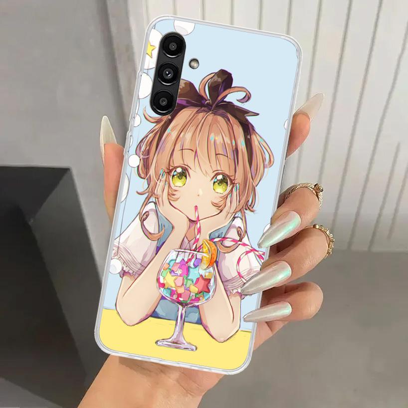 CardCaptor Sakura Anime Phone Case for Samsung Galaxy A16 A26 A36 A56 A15 A25 A35 A55 A14 A24 A34 A54 A13 A23 A33 A53 A05S A04S