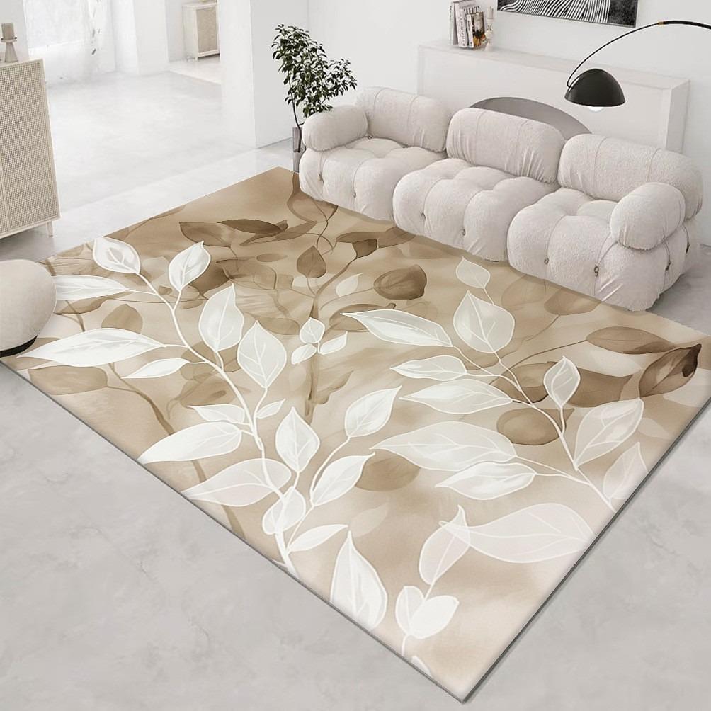 Europe Modern Style 3D Effect Flowers Carpet Living Room Sofa Bedroom Study Entrance Door Rug Non-slip Fashion Home Decor Mat