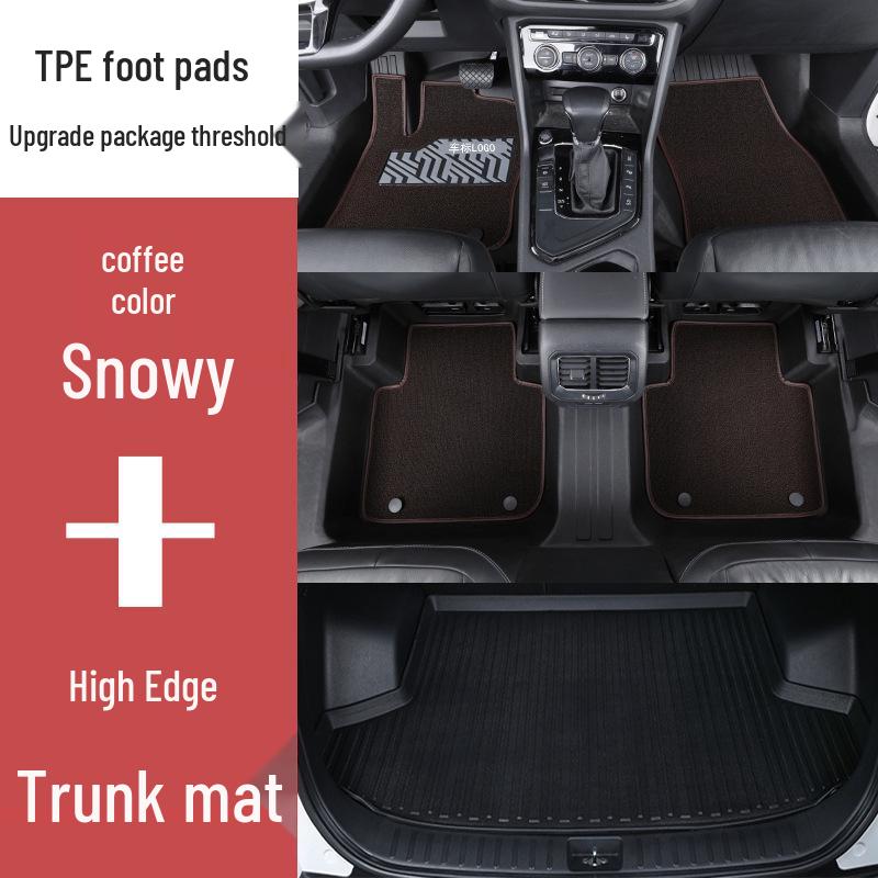 TPE Floor Mats for Honda: CRV, Accord, Civic, XR-V, Vezel, Avancier, UR-V, Breeze, Fit, Lingpai, Elysion.