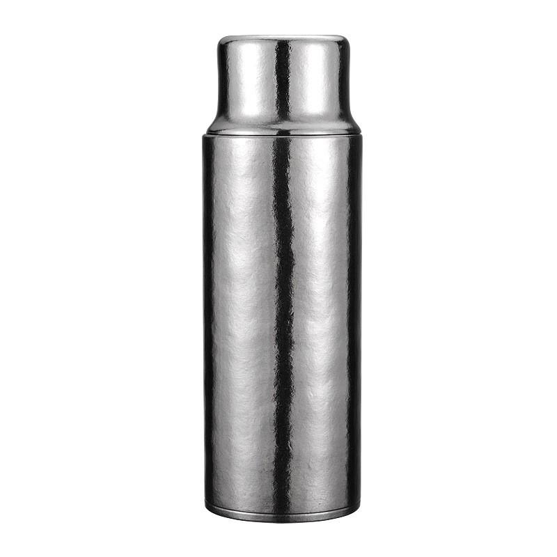 Double-Layer Pure Titanium Insulated Travel Mug With Tea Strainer 500ml Leak-Proof Office Cup Men Women