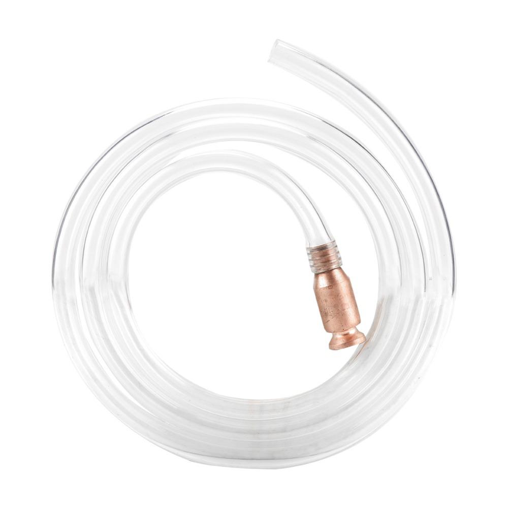 PVC + Brass High Suction Manual Oil Transfer Tube  Farm Machinery Oil Liquid Siphoning
