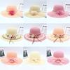 New Straw Hat Women's Outdoor Sunshade Sunscreen Hat Big Brim Trendy Vacation Beach Hat Breathable Cool Hat