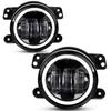 2Pcs Universal LED Fog Lights High Brightness Long Lifespan Perfect Fitting Headlights for Jeep JK TJ