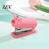 Cartoon Pig Stapler for Back to School Mini Stapler, Cute Shape, Portable Lightweight PVC Small Binding Tool Notebooks Shell Tool, Handheld And Office