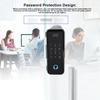Glass Door Smart Fingerprint Password Lock Remote Control Access Control System Door Lock