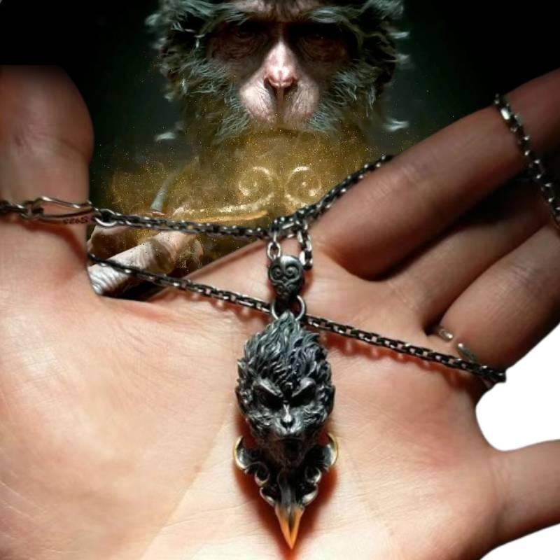 Black Myth Wukong Necklace Pendant Jewelry Accessory Decoration Peripheral Game