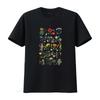Flowers Variations T Shirt  British Wildflowers Retro Cool Top vintage Washed designer clothes graphic Unisex Versatile