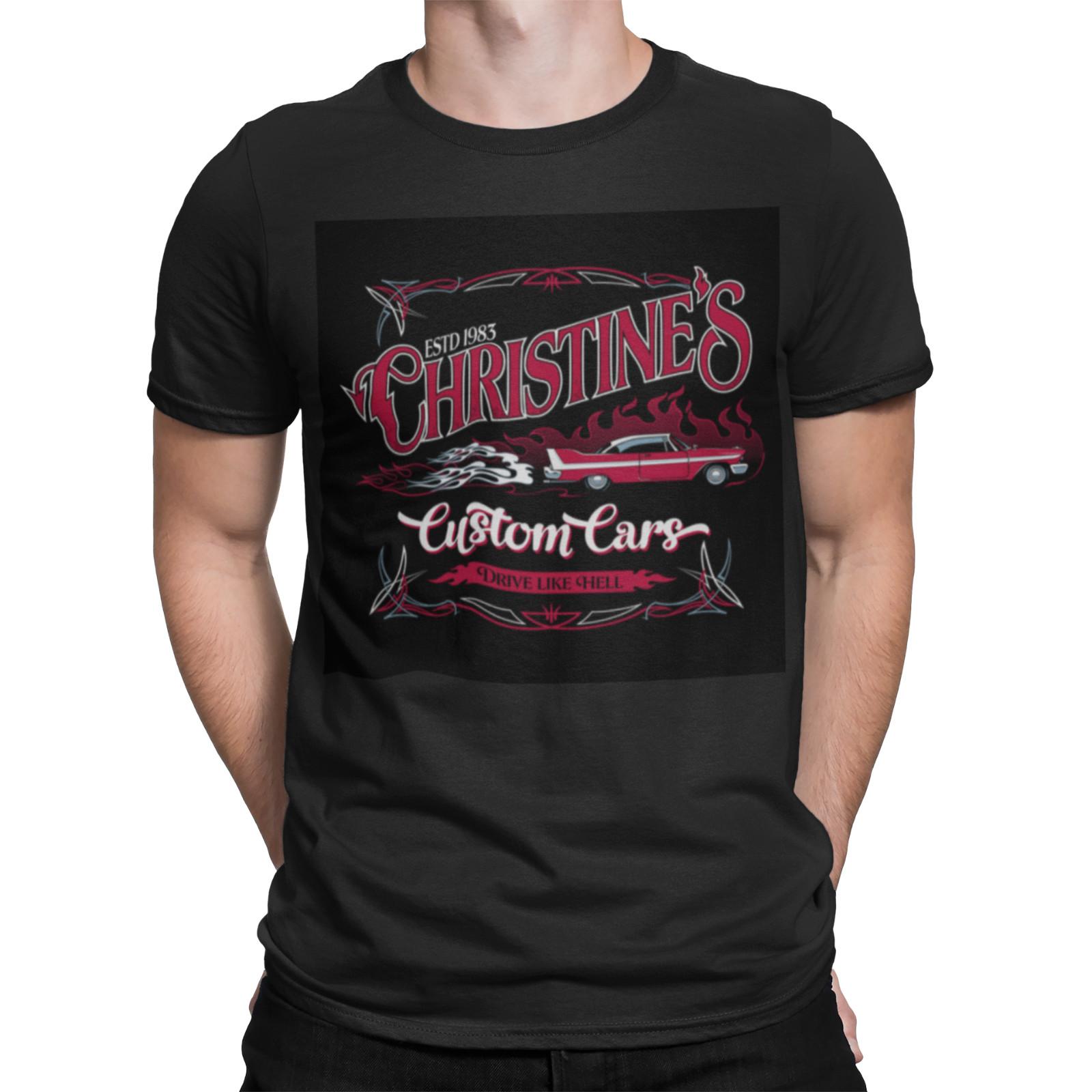 homage horror sci fi 80s tv film movie t shirt for halloween christine fans S