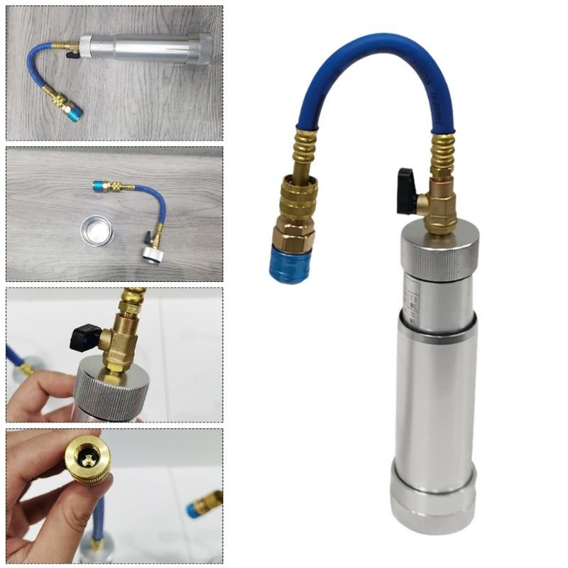 Professional Automotive Refrigerants Changer AC Oil Dye Injector For Car Air Conditioning Maintenance And Repair