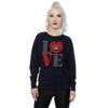 DC Comics Womens/Ladies Chibi Catwoman Love Sweatshirt