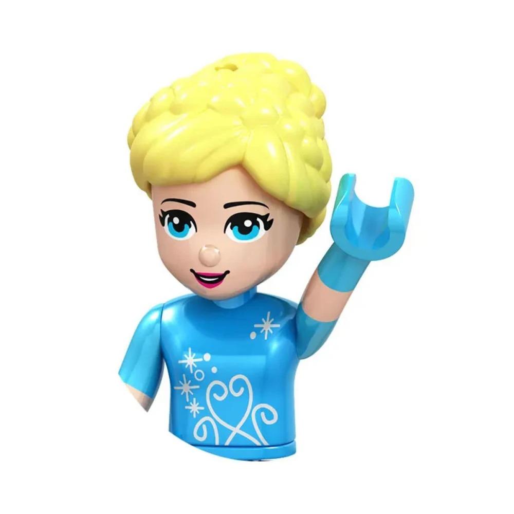 

Сказки Принцесса Девочка Красавица Чудовище Золушка Анна Оливия Холодное сердце Модель Персонаж Строительные блоки Детские игрушки Подарки