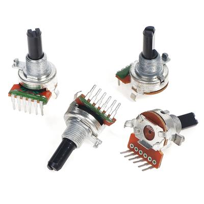 Potenciómetro de Balance para Amplificador Woofer de Doble Canal Tipo 161 B10K B50K B100K 6 Pies