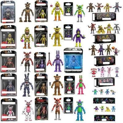 Fnaf Björn Midnatts Harem Fem Nätter Gemensam Rörlig Avtagbar Spel Actionfigur Vid Fem Nätter Säkerhetsbrott Modell Barnleksak
