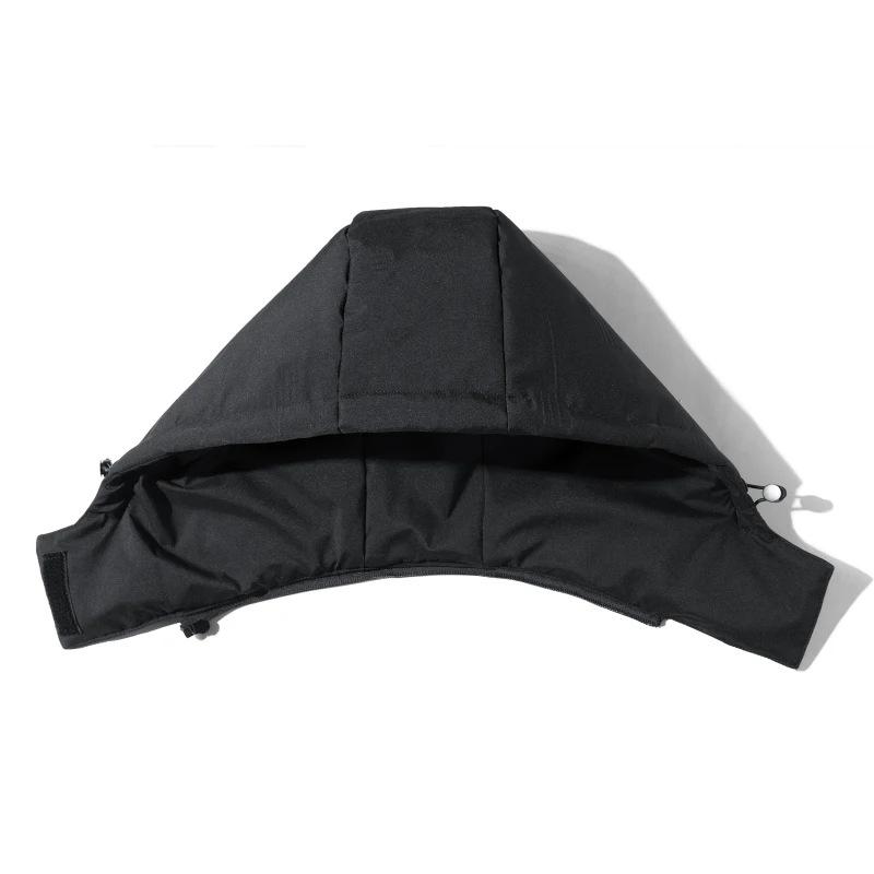 Осенне-зимняя куртка мужская легкая куртка на утином пуху мужская зимняя короткая теплая — фото 3