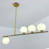 Pendant Lamp Ceiling Chandelier Balls Gold Modern Led Milky