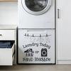 Laundry Room Wall Decals Funny Quotes PVC Wall Stickers Removable Peel And Stick DIY Wall Art Sign for Laundry Room Laundromat Decor
