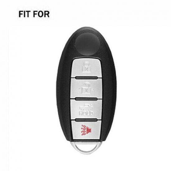 Zinc Alloy Car Smart Remote Key Fob Case Cover Holder Fit For Nissan Infiniti