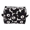 Marimekko Beutel Kosmetiktasche Kosmetiktasche Zubehöretui Mini Unikko Niedliche skandinavische Vilja Mini Unikko Kosmetiktasche schwarz [Marimekko] 071295-190