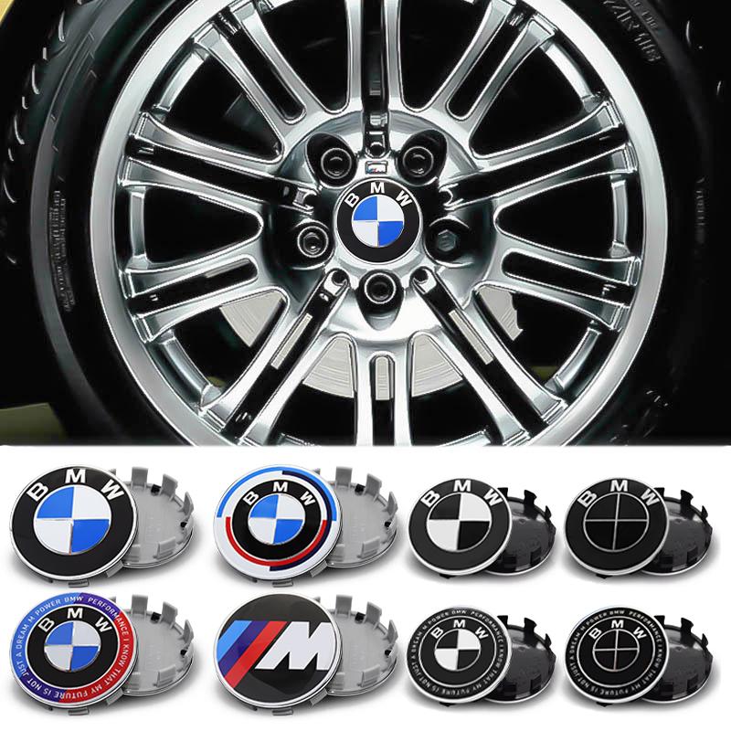 56mm 68mm Car Hubcap For BMW G30 G20 M3 M5 E91 E92 E93 E36 E70 X3 X4 X5 X1 E39 F30 M Styling Wheel Center Hub Caps Covers Emblem