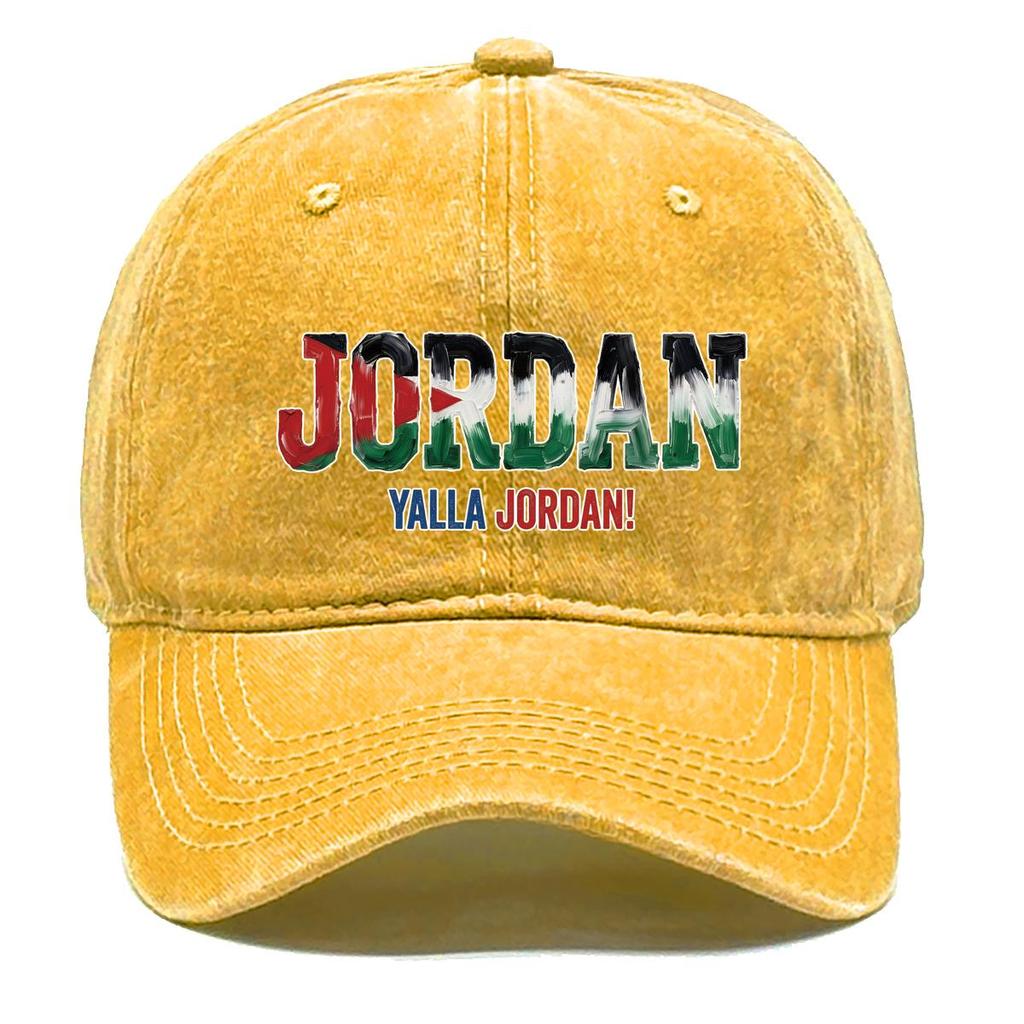 Flag Printed Snapback Baseball Cap , Adjustable Sun Hat Sweatband Fit All-season Inelastic Sports Hat