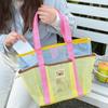 Nylon Mesh Beach Bag Gauze Mesh Handbag Cute Summer Shoulder Bag  Cosmetic Bag