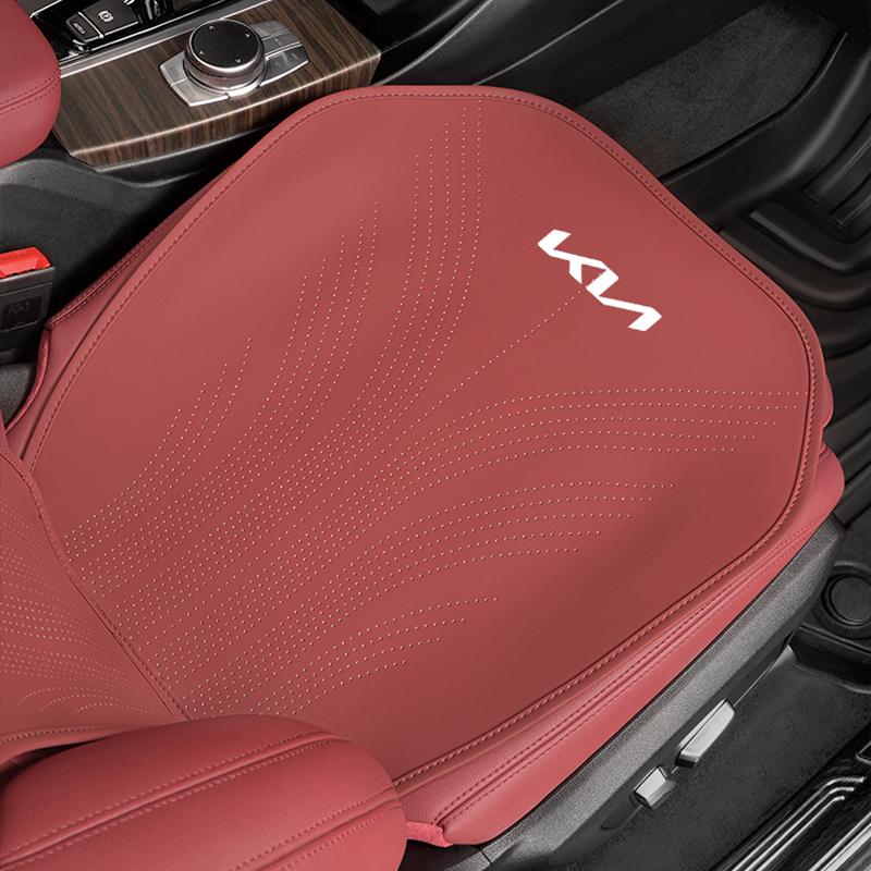 AEG1 Car Rear Front Seat Cover Anti-slip Pad Protect Mat Ice Silk Cushion For KIA EV6 Stinger RIO Sorento Picanto Ceed Borrego Syros