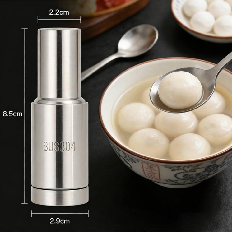 Premium 304 Stainless Steel Dessert Mold Perfect For Shaping Homemades Tangyuan And Pastries Tangyuan Making Mould