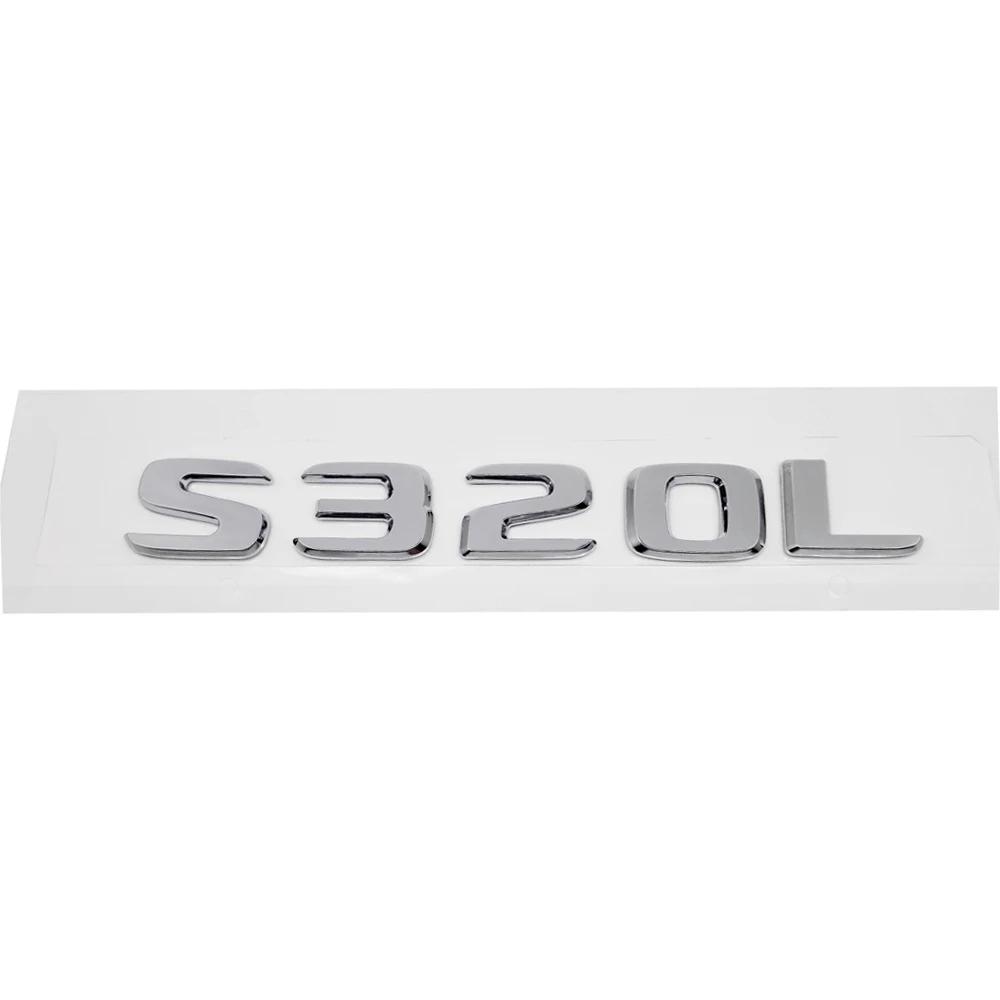 CXAFM1 ABS S300L S320 S320L S350 Trunk Rear Logo Badge Emblem Sticker For Mercedes Benz S Class W126 W140 W220 W221 W222