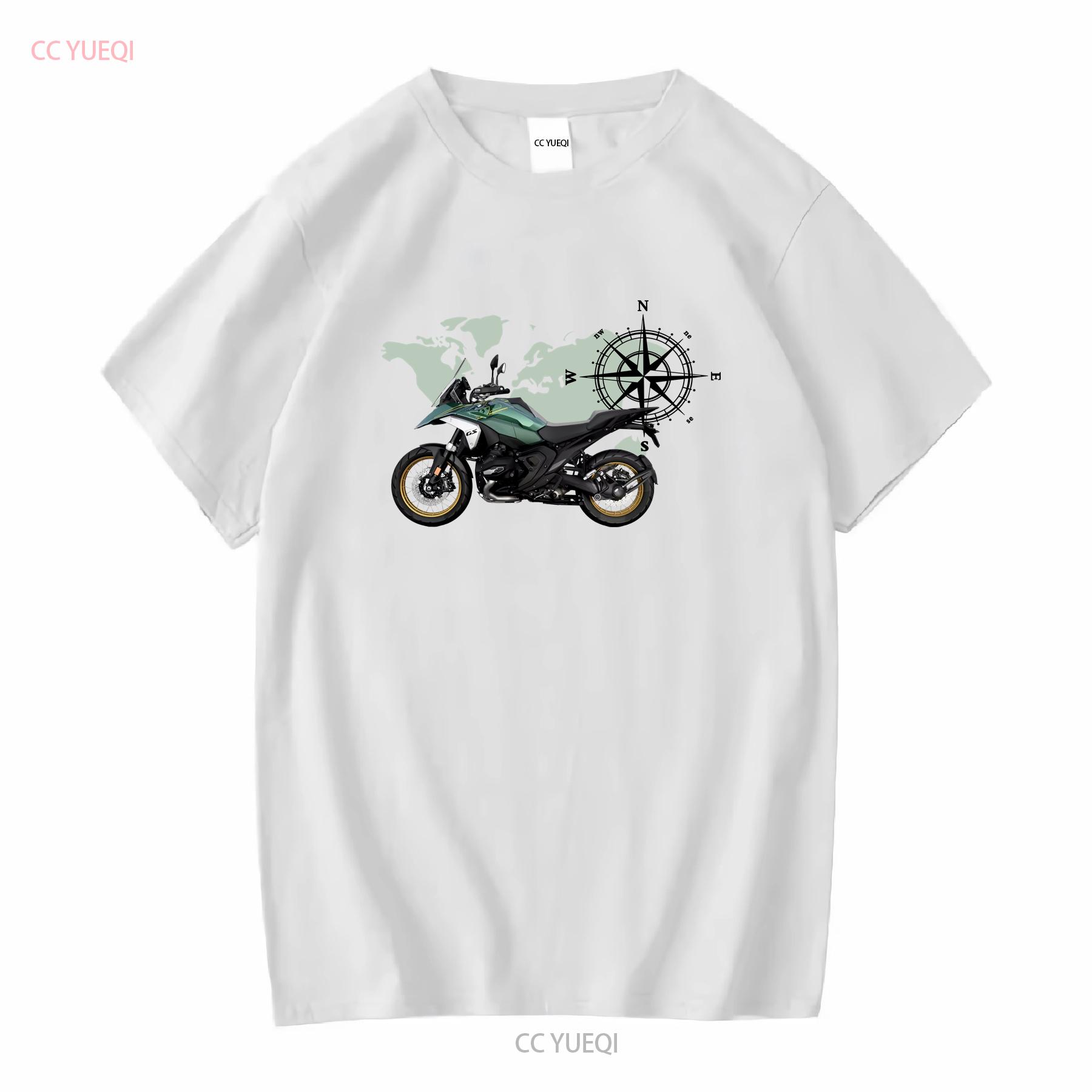 

For R 1300 GS fans Motorcycle T shirt 1300GS Biker long or short sleeves vintage Washed Versatile Top For Everyday Wear graphic 4XL