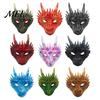 Breathable Cosplay Props for Adults Dragon Masque Adults, Halloween 3D Detailed Comic Exhibition Headgear Full Face Festival, Carnival Masquerade