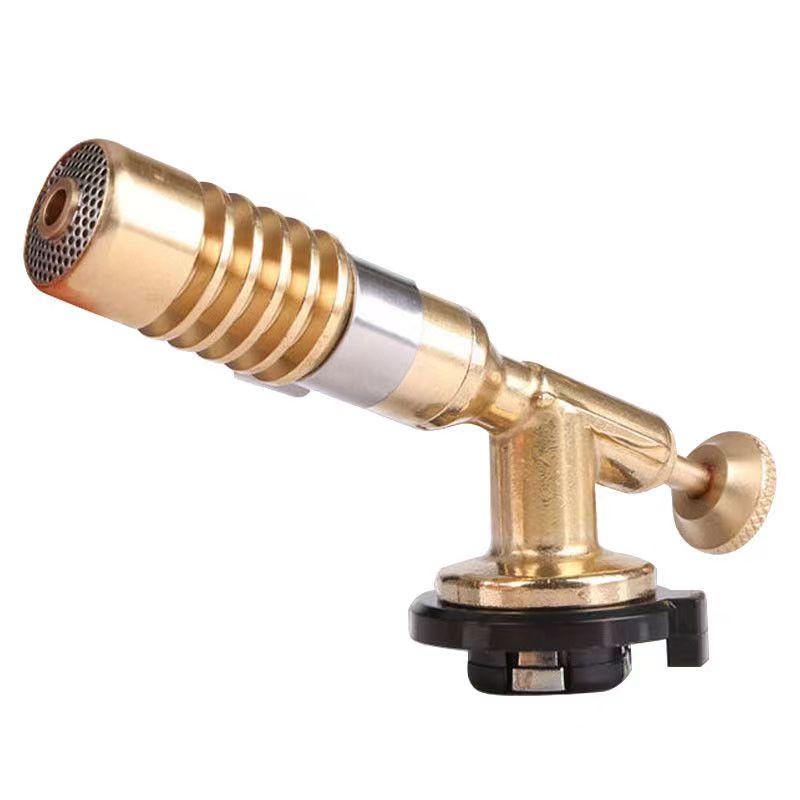 

Портативная сварочная газовая горелка, пламя, бутановая горелка, зажигалка для барбекю на открытом воздухе, огнемет, кухонные принадлежности, сварочное оборудование