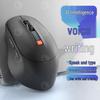 AI Voice-Activated Rechargeable Bluetooth Wireless Mouse with Translation and Silent Typing