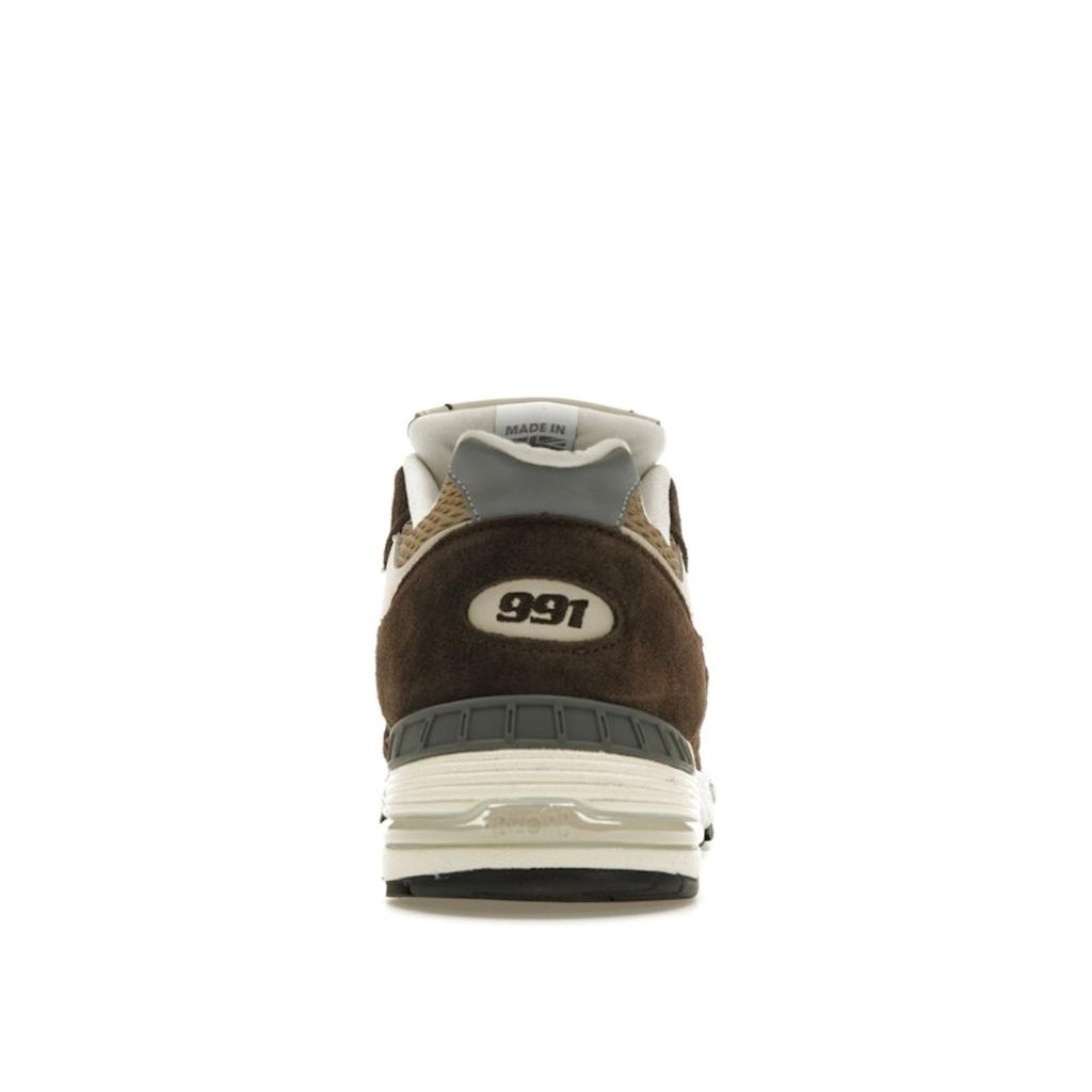New Balance 991 Made in England Finale Pack - Delicioso Men Sneakers Brown Silver-Mink Oyster-Grey M991BGC