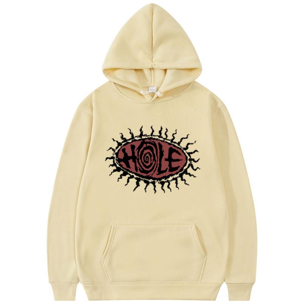 Felpa con cappuccio grafica Courtney Love Limited Hole Uomo Donna Gotico Vintage Oversize Unisex Felpe Rock Alternativo