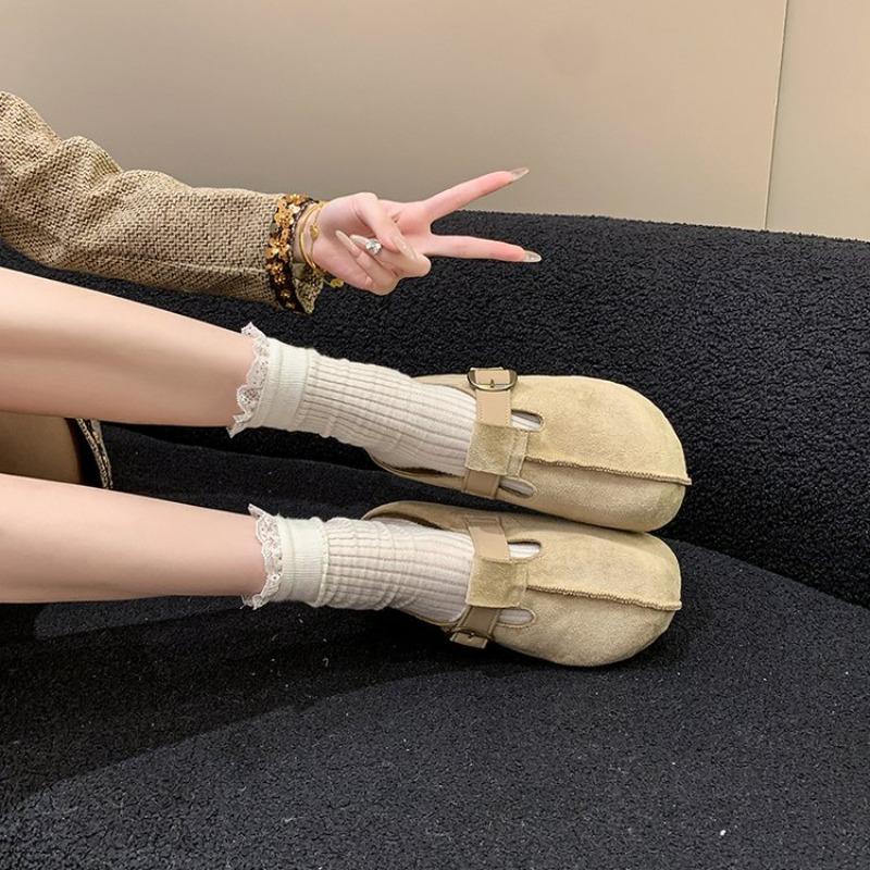 Fashion Europe Station 2025 New Platform Slippers Women's All-match Casual Heightened Baotou Slippers