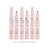 Eyebrow Pencil Simulation Eyebrow Thick Long-lasting Waterproof Four-prong Liquid Eyebrow Pencil Makeup