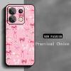 Bow Cute Pink Design Ins Girl Phone Case For Redmi Note 14 13 12 11 Pro Plus S 5G 14C A3 Soft Black Phone Cover