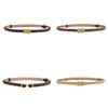 Genuine Leather Womens Fashion Belt With Pearl Detail For Casual And Formal Wear
