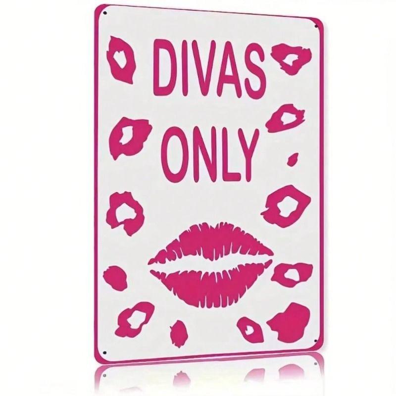 1 pc Retro Metal Wall Art Decor, Vintage Tin Sign for Office Living Room, 8x12 inches