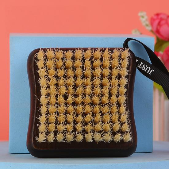 Kartáč na tělo pro suché kartáčování Přírodní silné štětiny Exfoliuje odumřelou kůži Detoxikuje Sprchový kartáč Povzbuzující nástroj pro suché kartáčování