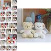 Adorable 23cm Teddy Bear Plush Toy Soft Cuddly Doll For Birthdays And Gifts