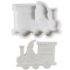 Christmas Train Chocolate Fondant Silicone Molds Kitchen Baking Tool for Desserts Candy Chocolate Christmas Decoration