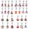 Christmas Keychain Pendant Xmas Tree Elk Snowman Keyring Merry Christmas Decor For Home 2025 Navidad Noel Happy New Year Gift