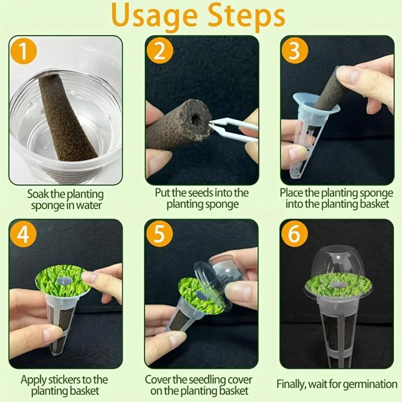 67Pcs Seed Pod Kit For Aerogarden, Hydroponics Accessories For System Compatible With Hydroponics Supplies From All Brands